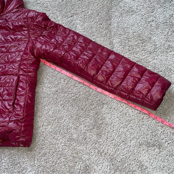 Active Usa puffer maroon jacket medium - Picture 6 of 10